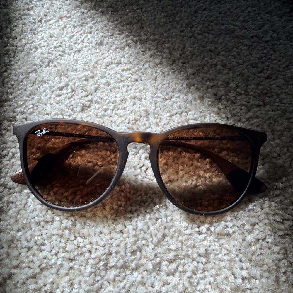 Ray-Ban Brown Gradient Sunglasses
